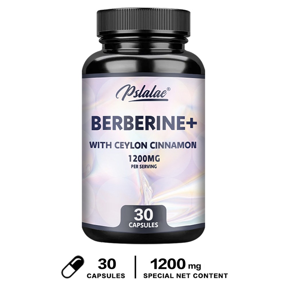 Berberine with Ceylon Cinnamon 1200mg-Heart&Sugar Health,Immune System Support