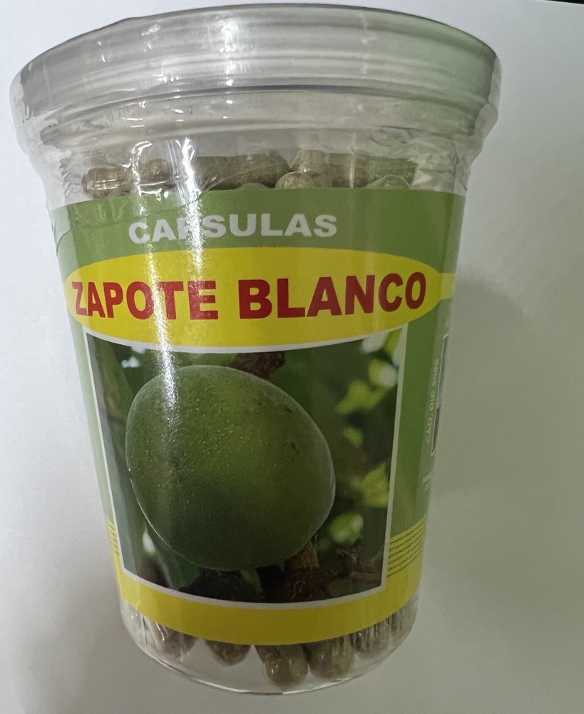 Zapote blanco 150 natural capsules white zapote