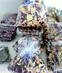 12 OZ. 454 GRAMS, DRIED ROSE PETALS & BUDS, CRAFT, POTPOURRI, SOAP, CANDLE 3-4OZ