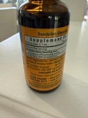 Dandelion Extract 1 Oz Herb Pharm Orgnanic Non GMO Cleansing Vegan Liquid Drop