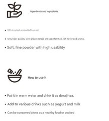 100% Natural Balloon Flower Powder 300g Korean Medicinal Powder Herbal Powder
