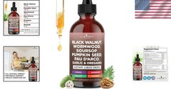 Defend Cleanse Liquid Drops – 2oz Black Walnut & Turmeric for Immune Support