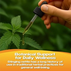 Stinging Nettle Liquid Tincture for Urinary Tract Support – USA Made! – 4 fl. oz