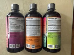 Serene Herbs Soursop Bitters Liquid Mixed Berries & Black Seed Triple Bundle