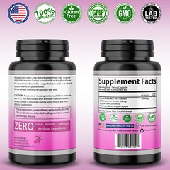 PUERARIA MIRIFICA BIGGER BREASTS BY OBN DIETARY SUPPLEMENT 180 CT CAPSULES