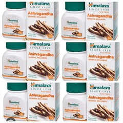 Himalaya Ashwagandha Tablets 600 Tablets (10×60) | Stress & Wellness | Exp 2028