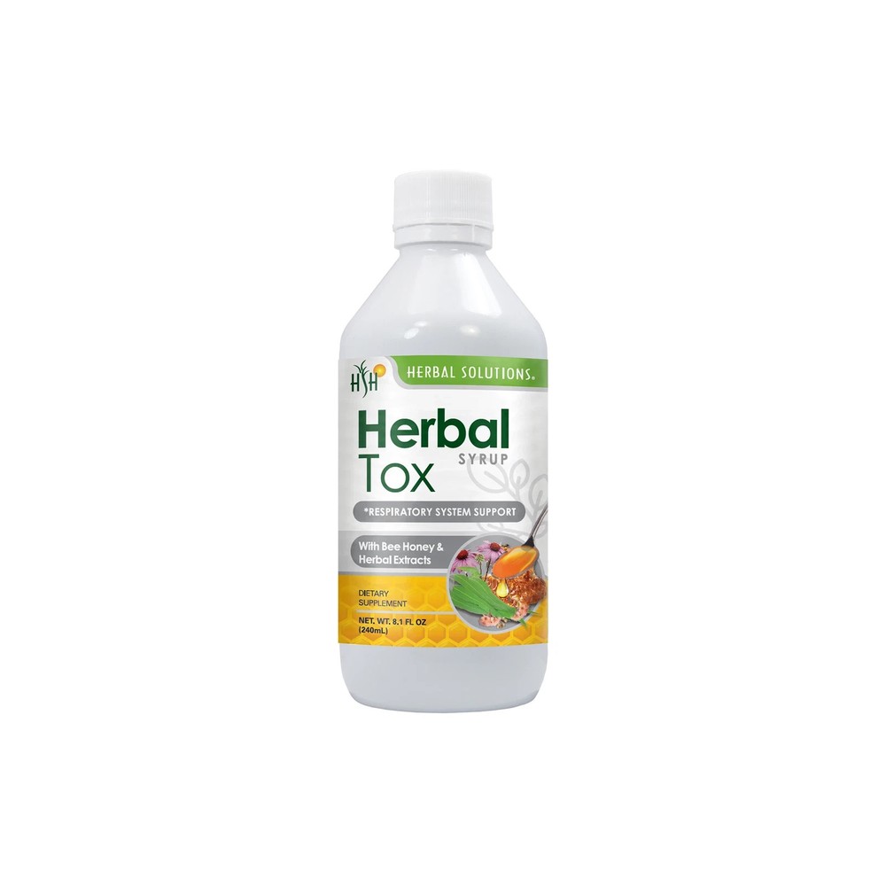 Herbal Solutions Herbal Tox – Complete Respiratory & Immune Aid Honey Propolis
