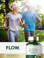 Guggul Extract 1500mg | Guggulsterone | 180 Capsules | Non-GMO | by Carlyle