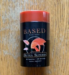 BASED Supplements – Enhanced Butea Superba – 60 capsules Thailand Wild Harvested