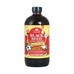 Organic Black Seed Bitter 5 In 1 Glass Bottle 16oz By E.S.P
