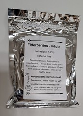 Elderberries, Dried Whole