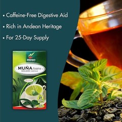 Muña Tea (Andean Mint) – 25 Teabags of Wild Muña Leaves from Peru for Digestion