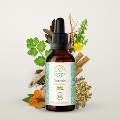 HerbEra Detoxis Alcohol-FREE Tincture. Detox Formula