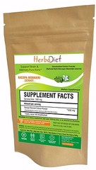 Bacopa Monnieri 50:1 Standardized Extract Powder 50% Bacosides For Memory Boost