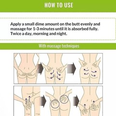 Rapid-Action Butt Enlargement Cream for Quick Growth – Lifting and Firming 1.7oz