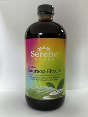 Exotic Soursop Bitters, 100% Pure Natural Organic Detox Herbs 16 oz!