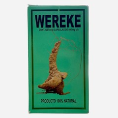 Wereke 50 capsules 400mg – 50 Cápsulas de Wereke de 400mg