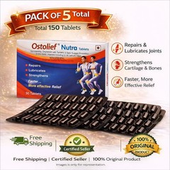 Ostolief Nutra Tablets 150 Tabs Ayurvedic Joint & Muscle Wellness Free shipping