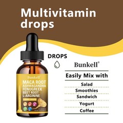 Maca Root Liquid Drops Maintain Liver Intestinal Health Skin Health 60 ML US
