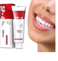SP 4 Ultra Whitening Toothpaste for Teeth Cleaner & Advanced Stain Removal 50gm