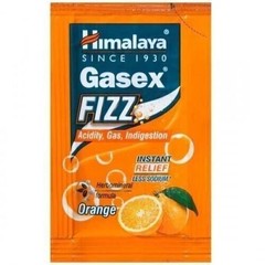 Himalaya Gasex fizz Orange Sachet 5gm x 25 For Relief Acidity Free Ship | 2028