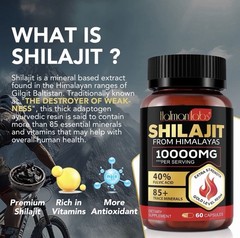 7Pack Pure Himalayan Shilajit, Soft Resin, Organic Extremely Potent, Fulvic Acid