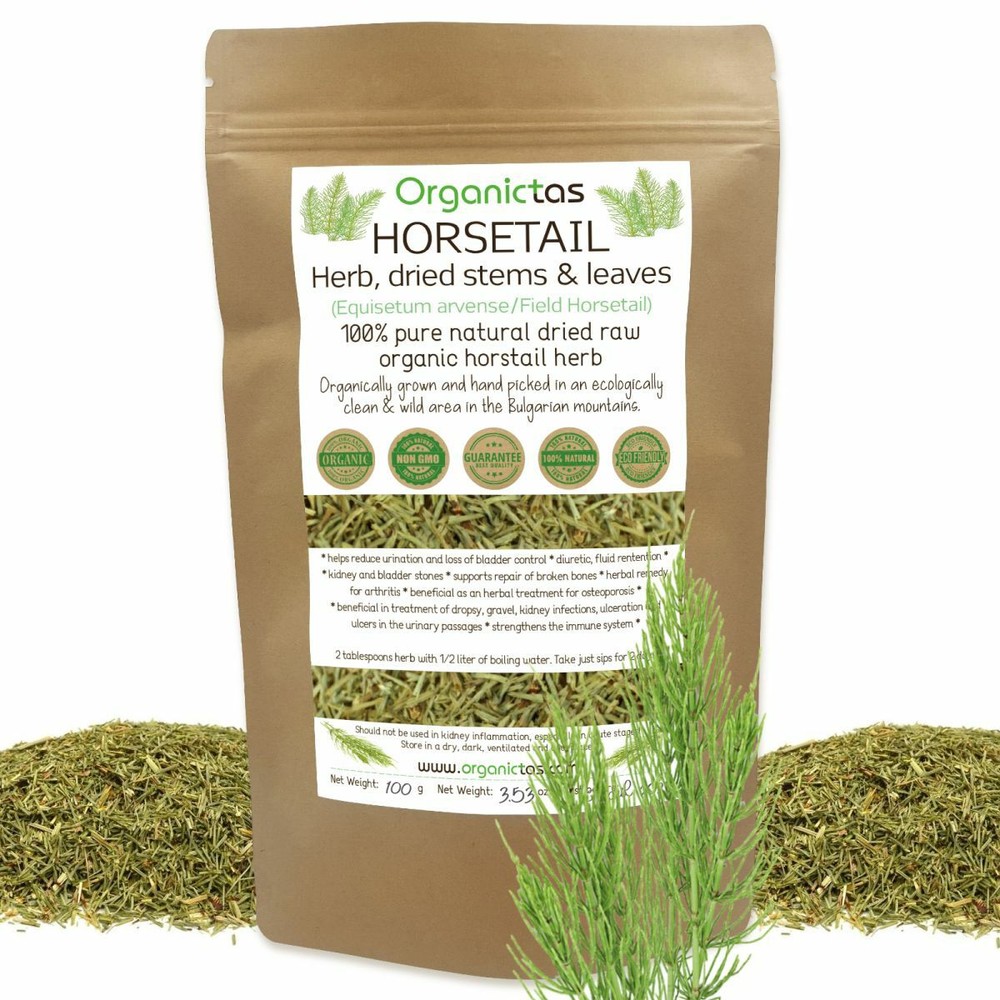 Horsetail Herb Organic Tea Natural Silicia for Hair, Skin, Nails, Detox, more…