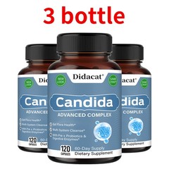 Complex Candida Probiotic Detox Cleanse & Yeast Supplement 30/60/120Capsules