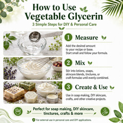 GreenHealth Vegetable Glycerin 1 Gallon – Pure USP Grade, Non-GMO, BPA-Free