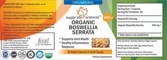 ORGANIC Boswellia Serrata Capsules Boswellic Acids Relief Joint Pain