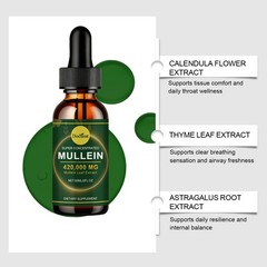 2*DOCTEAT Mullein Drops A multi-nutrient comto Supporttable daily body care supp