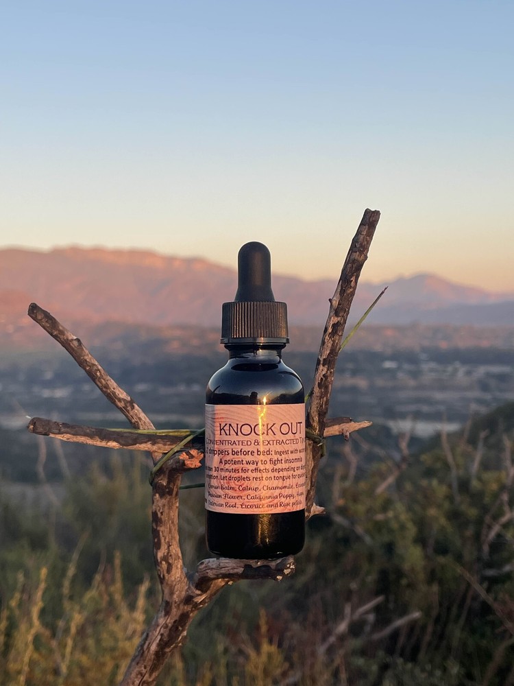 Knock Out Deep Sleep Tincture | Concentrated & Extracted | 100% Organic