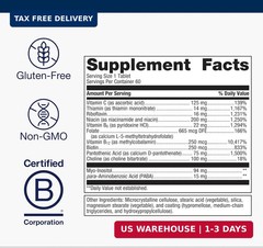 Metagenics Vitamin B-Complex Active B6 & B12 with Folate, 60 Tablets | Active B6