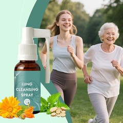 Lung Cleansing Spray 60ml Respiratory Soothing Solution Lung Cleaner