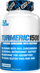 Evlution Nutrition Turmeric Curcumin – Antioxidant Support – 30 Servings