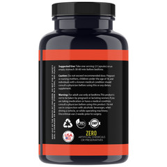 Angry Supplements Turmeric Curcumin w. Ginger PM Melatonin Joint Pain Sleep Aid