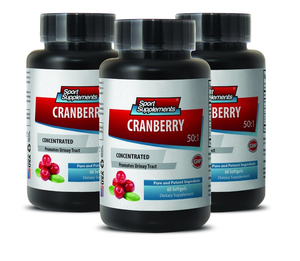 Maintain Healthy Urinary Tract – Cranberry Concentrated 272mg – Ascorbic Acid 3B