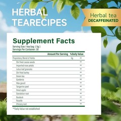 Dr.Siana Burdock Root Tea & Green Tea，5g x 30 Teabags – Premium Natural Herbal