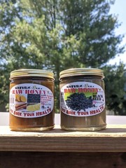 RAW HONEY w/ GINGER, TURMERIC, CINNAMON & BLACK SEED 12oz / 340g 100% PURE HONEY