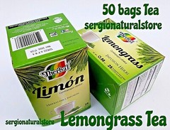 2 Packs Te Limon Lemongrass Tea ✅ Infusion Herbs 50 bags Free Shipping