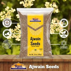 Rani Ajwain Seeds (Carom Bishops Weed) Spice Whole 3.5oz (100g)