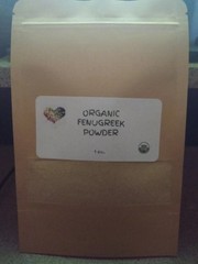 ORGANIC FENUGREEK POWDER~ 1 OZ~rich source of vitamins, dietary fiber, iron