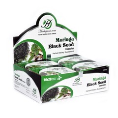 Moringa Black Seed Capsules, Blister Pack 10×20 Capsules, Dietary Supplement