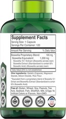 Boswellia Serrata Herbal Extract Capsules 1200 Mg Capsule-USA