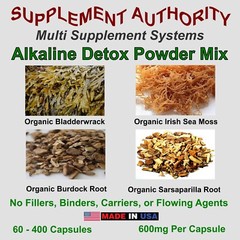 Irish Sea Moss – Bladderwrack – Burdock Root – WITH SARSAPARILLA ROOT – NEW!