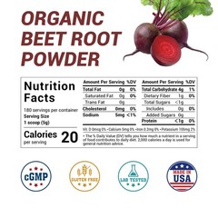 Red Beet Root Powder 2/4LB Beta Vulgaris Non-GMO Nitric Oxide Extract Super Food