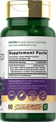 Grape Seed Extract 4,000 Mg Max Strength Antioxidant Immune Support, 120 Caps