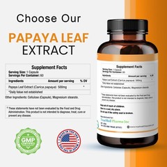 TrueMed Papaya Leaf Extract Support for Immunity and Promotes Good Hair, Skin