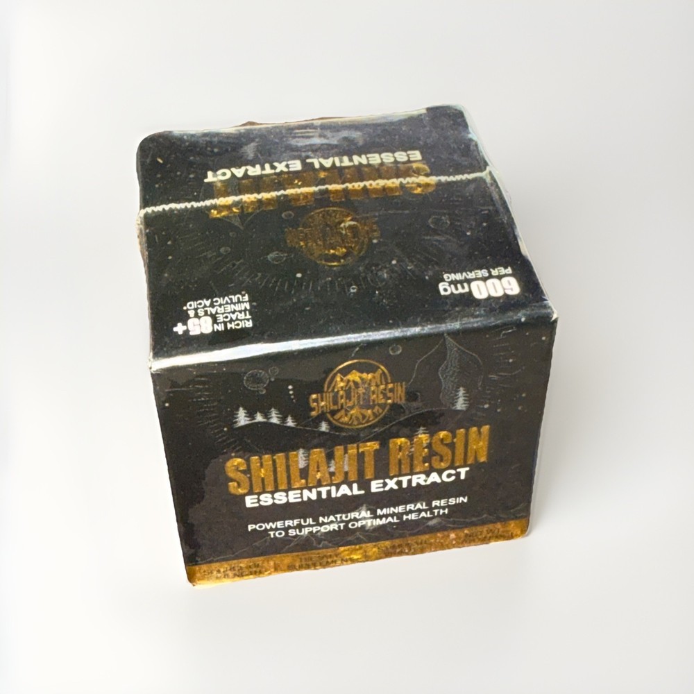 Shilajit Resin Essential Extract 1.76 Oz / 50g New & Sealed