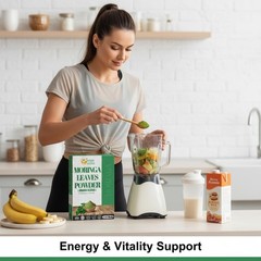 Fresh Moringa Powder 5.3oz – Nutrient-Rich Superfood for Morning Smoothies